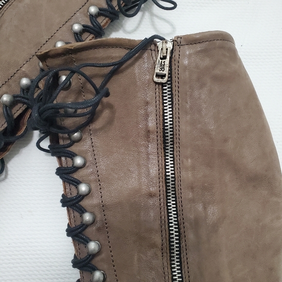 A.S. 98 Trillie Tall Lace Up Leather Boots EU42 - Picture 13 of 14